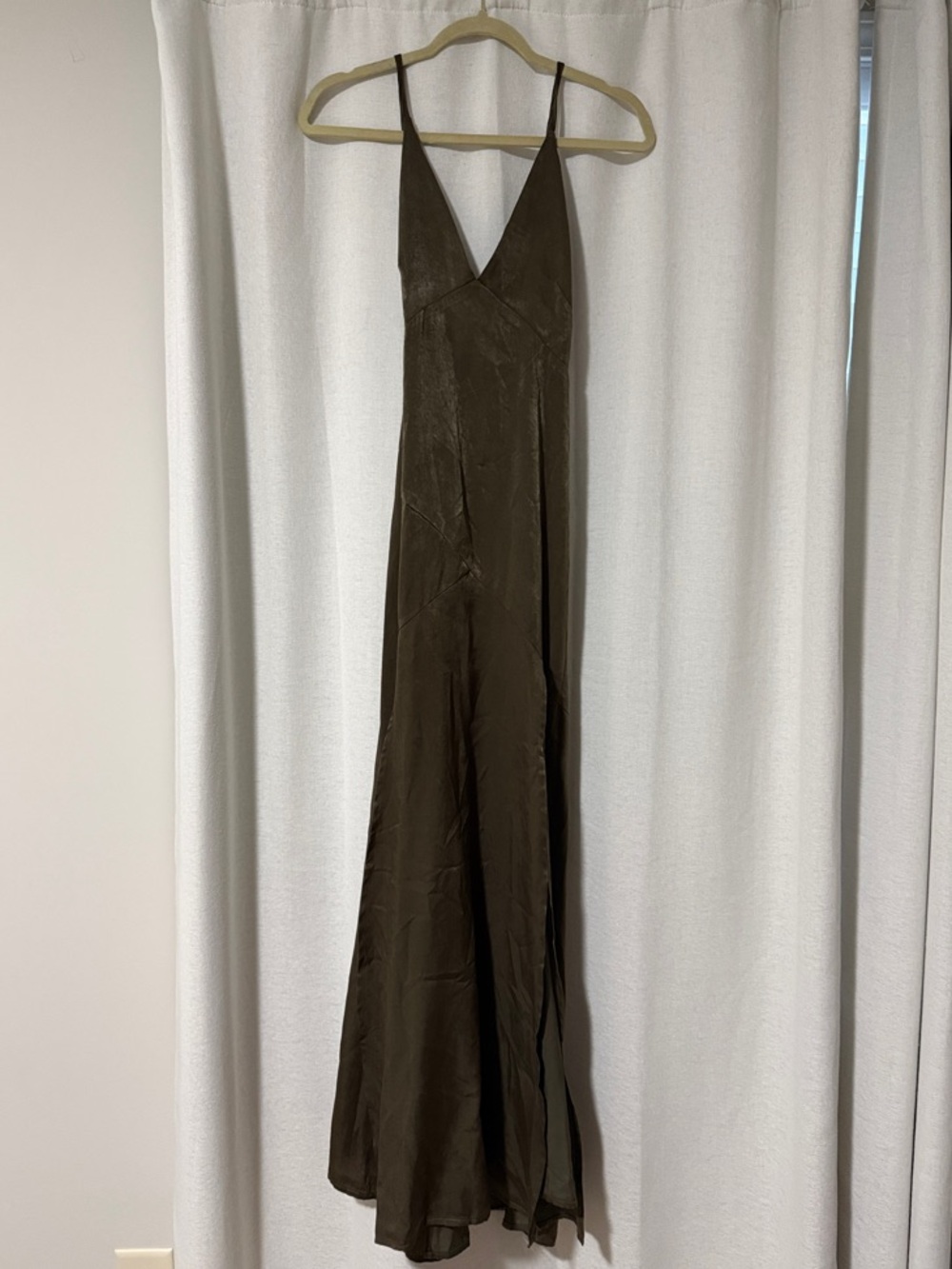 Show Me Your Mumu Olive Green Maxi Dress